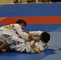 Roll out the bed onto the mats